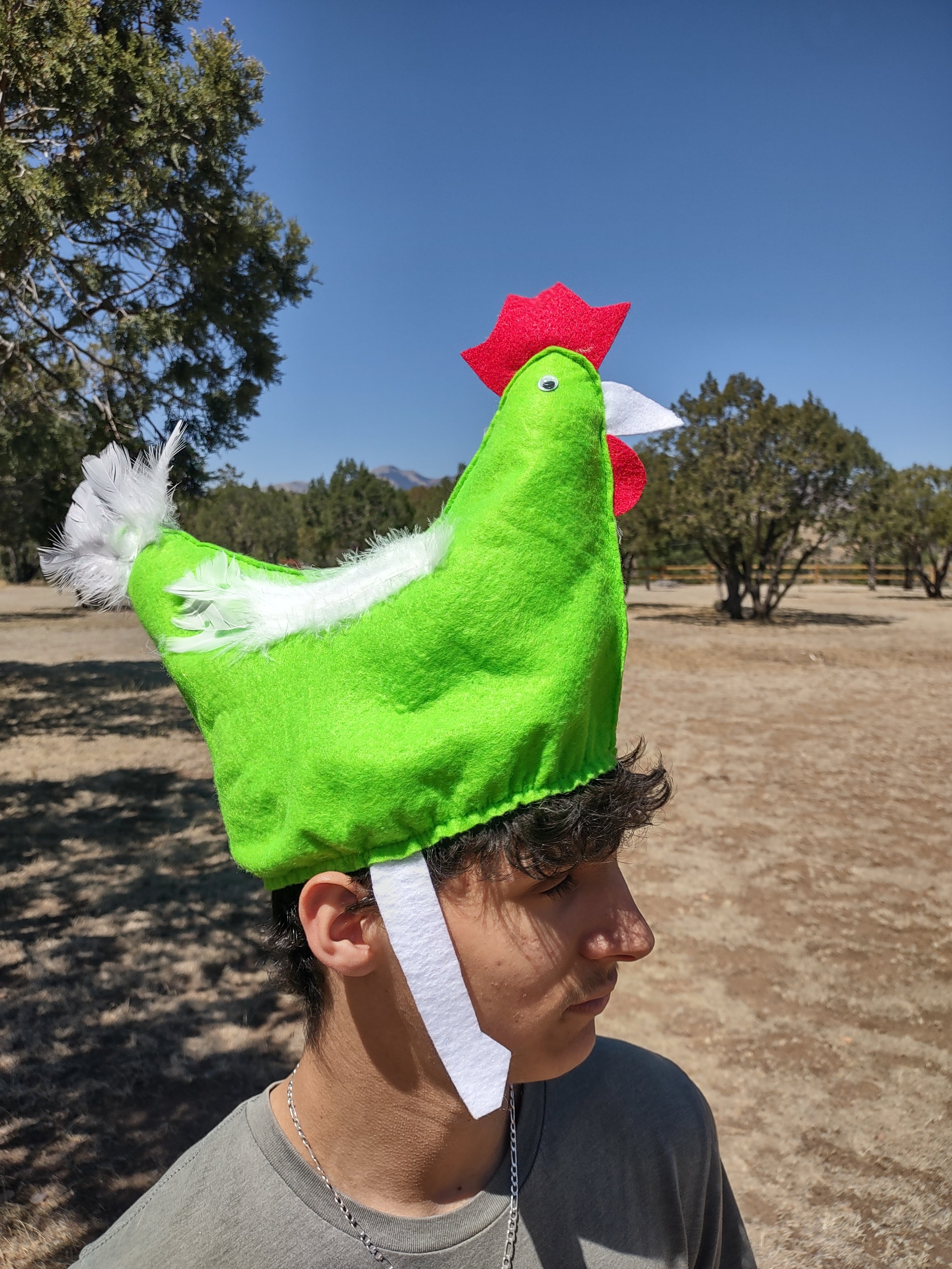 Neon Green with White