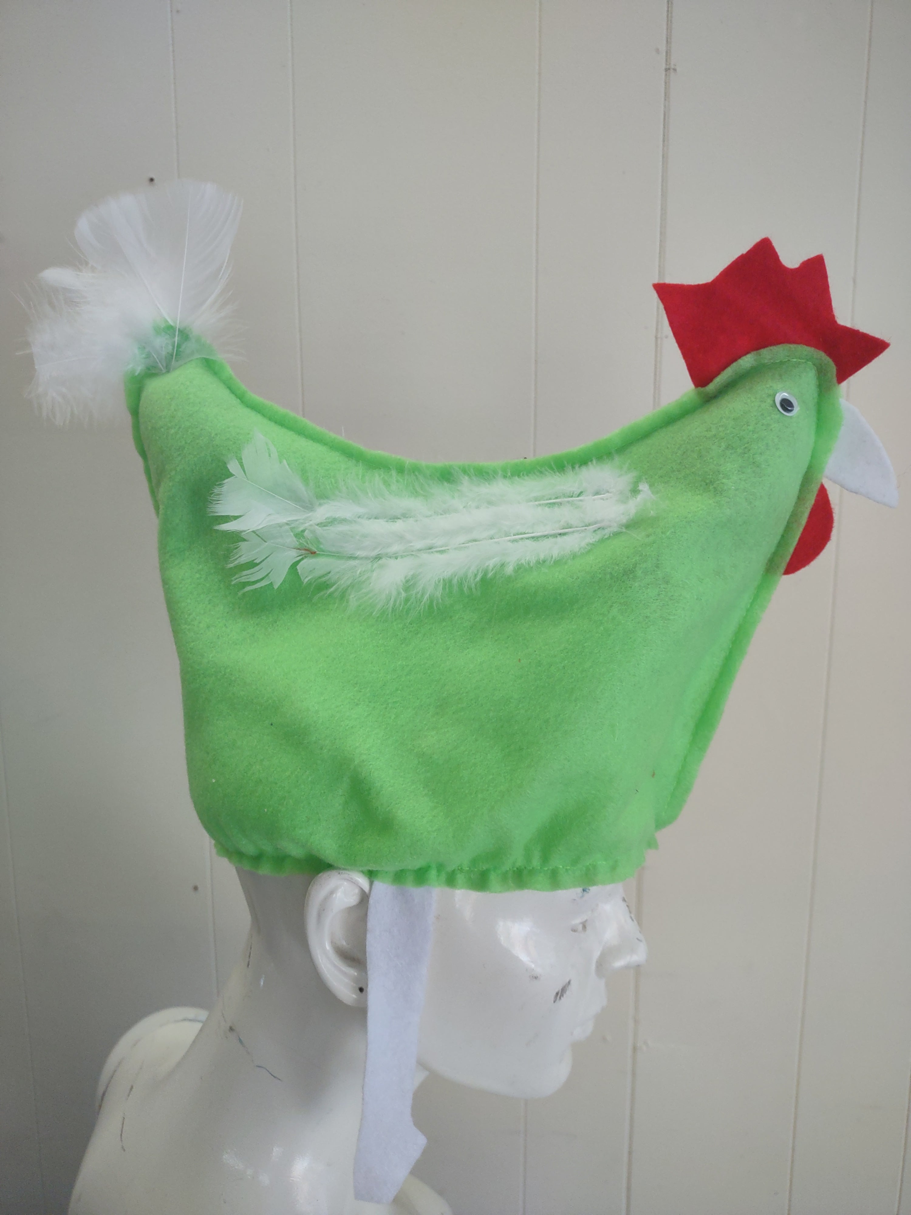 Neon Green with White